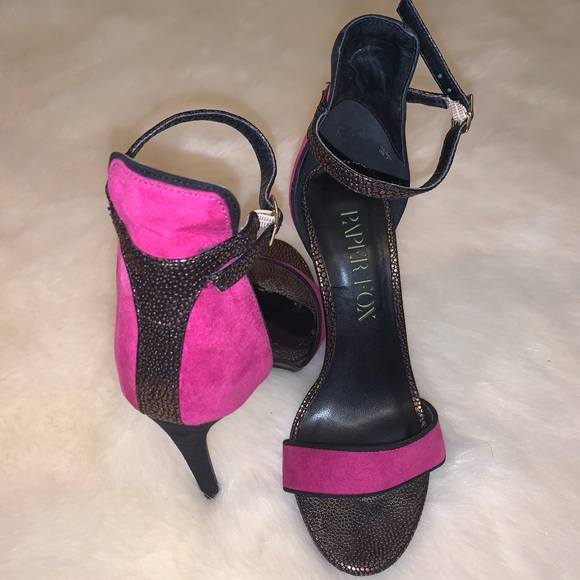 Paper Fox Shoes - Tegan Heels by Paper Fox